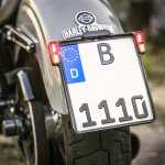 *6 DAYS EXTRA TRANSIT TIME* HeinzBikes, All-In license plate bracket with taillight