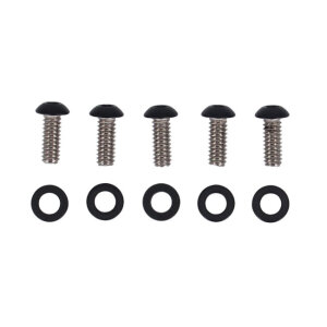 Screws4Bikes, bolt kit, derby cover. Matte black