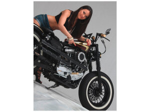 Nitro-18 Belt Pulley Black 1" 66 teeth