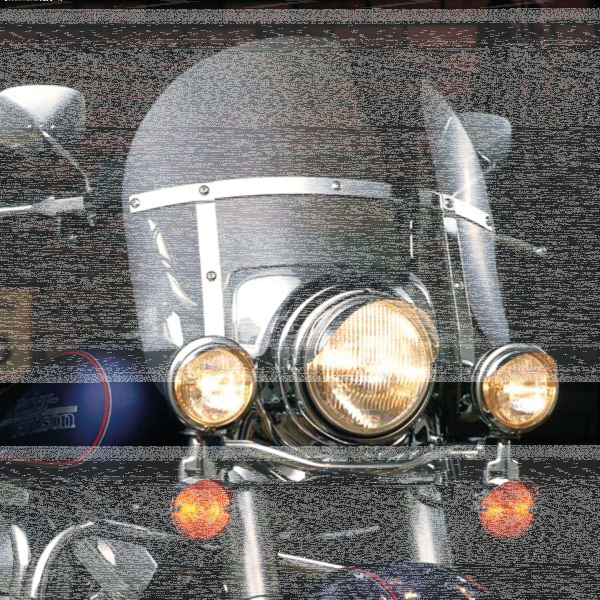 Chopped Heavy duty Windshield kit FLHS (IT)