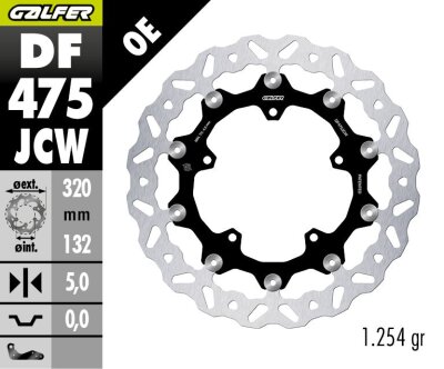 Brake Disc Wave Floatech