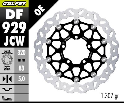 Brake Disc Wave Floatech