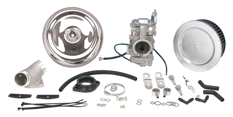 Mikuni HSR45 Carb + Cable Polished (GB)