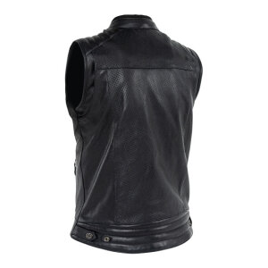 John Doe Storm Leather vest black Size S