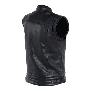 John Doe Storm Leather vest black Size S