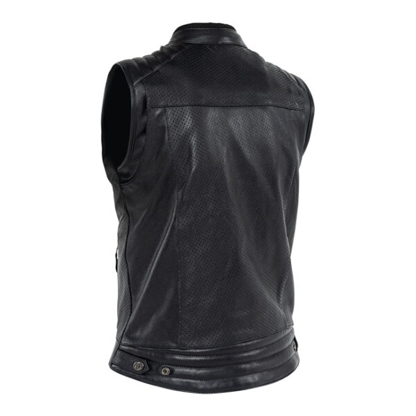 ** John Doe Storm Leather vest black Size 4XL