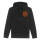 WCC ATX Cross zip hoodie black/orange Size M