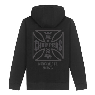 WCC ATX Cross zip hoodie black/gray Size S