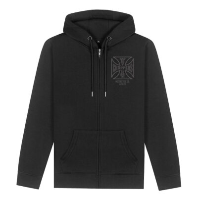 WCC ATX Cross zip hoodie black/gray Size XL