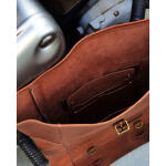 Trip Machine Backpack panniers vintage tan