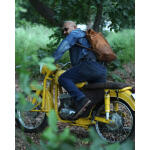 Trip Machine Backpack panniers vintage tan
