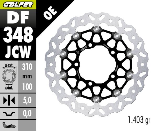 Brake Disc Wave Floatech