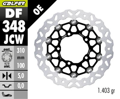 Brake Disc Wave Floatech