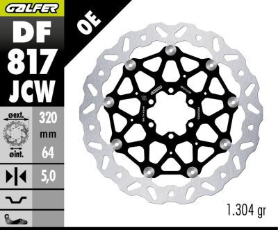 Brake Disc Wave Floatech