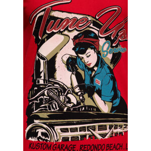 Queen Kerosin Tune Up t-shirt red Size S