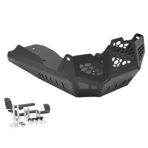 Zieger, skid plate / crankcase guard. Black