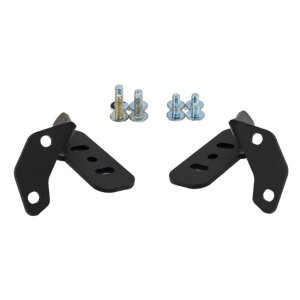 Zieger, spot lamp mounting bracket set. Black