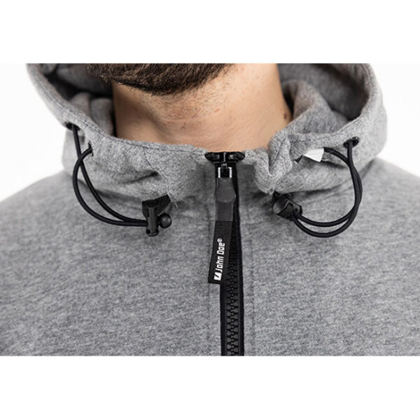 John Doe XTM hoodie grey melange Size XL