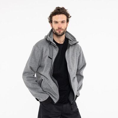 John Doe XTM hoodie grey melange Size XL
