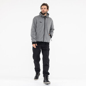 John Doe XTM hoodie grey melange Size 3XL
