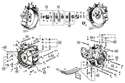 Left Crankcase Bushing WL39-73 (IT)