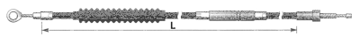 Chromite clutch cable BT18 L=71" (GB)
