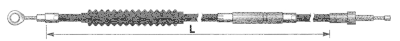 Chromite clutch cable 80" FLH08 (ES)
