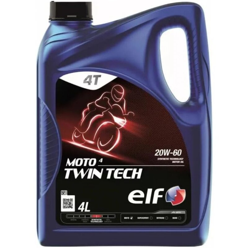 Oil Moto 4 Twin Tech 20w60 Syn
