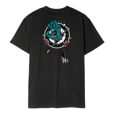 Santa Cruz Roskopp Screaming Target t-shirt black size M
