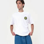 Santa Cruz Roskopp Screaming Target t-shirt white size S