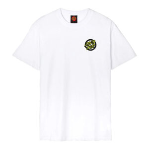 Santa Cruz Roskopp Screaming Target t-shirt white size XL