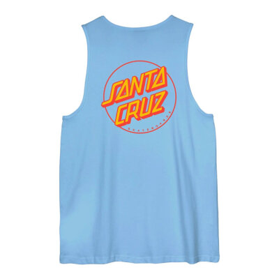 Santa Cruz Partial Dot top pacific blue Size S