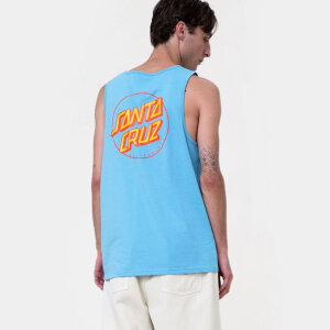 Santa Cruz Partial Dot top pacific blue Size L