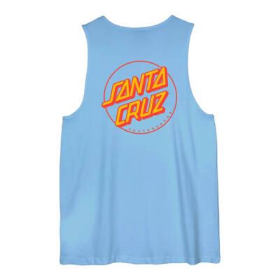 Santa Cruz Partial Dot top pacific blue Size XL