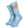 Santa Cruz Partial Dot sock pacific blue&black size 42-45 | Lieferumfang: Nur ein Teil des abgebildeten Artikels.