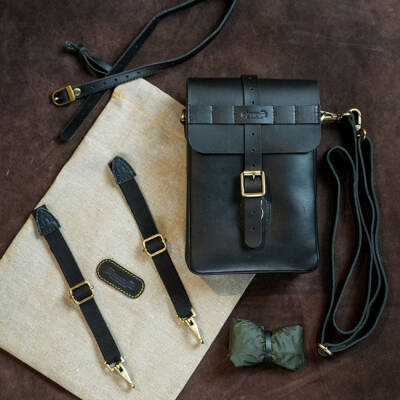 Tripmachine Moto Sling bag black