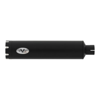 V Performance, 114mm Revolver slip-on mufflers. Black Cerami
