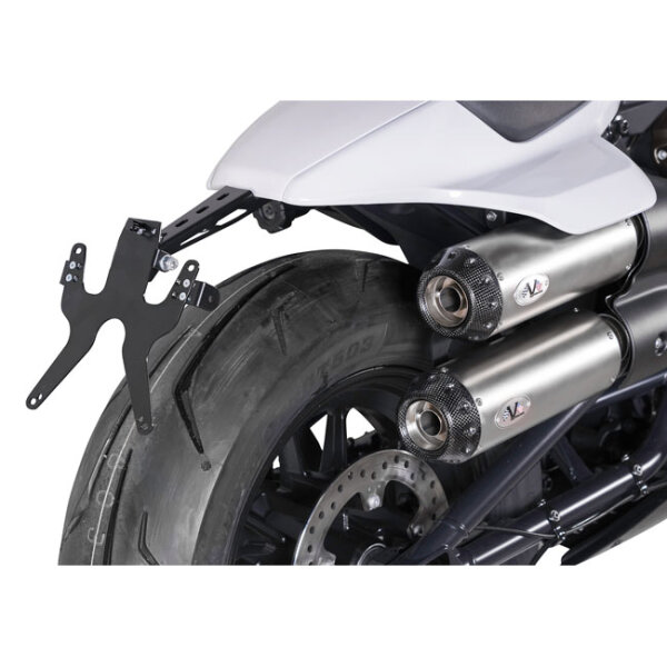 V Performance, 2-2 muffler set Sportster S. Silver