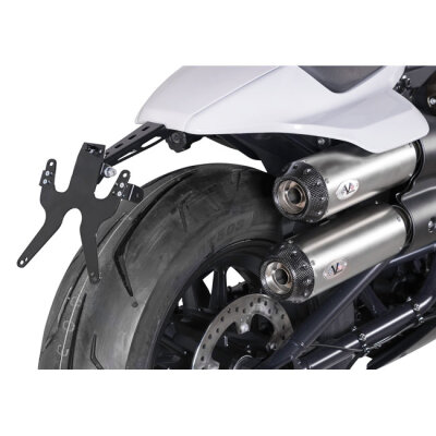 V Performance, 2-2 muffler set Sportster S. Silver