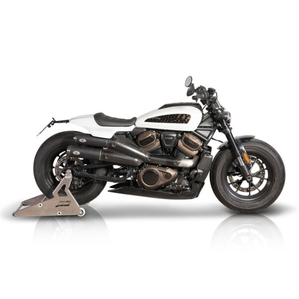 V Performance, 2-2 muffler set Sportster S. Black