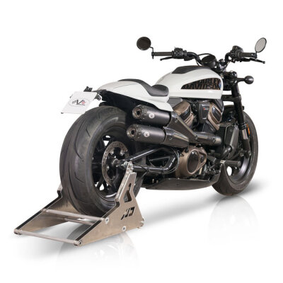V Performance, 2-2 muffler set Sportster S. Black