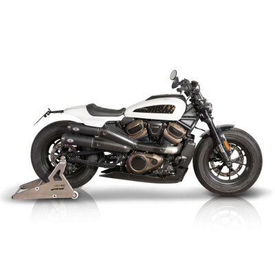 V Performance, 2-2 muffler set Sportster S. Black