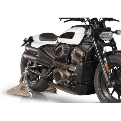 V Performance, 2-2 muffler set Sportster S. Black