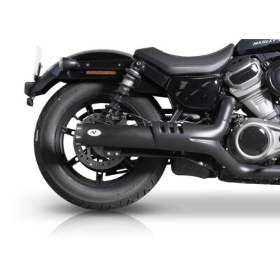 V Performance slip on muffler for Nightster. Black