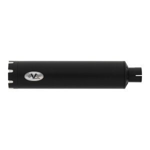 V Performance, 2-2 exhaust system. Revolver end caps. Black