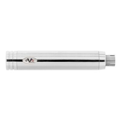 V Performance, Double Ring slip-on muffler set. Chrome