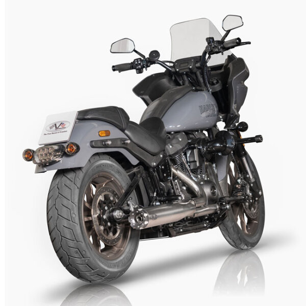 V Performance, Revolver slip-on muffler set. Chrome