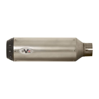 V Performance, Tracker slip-on muffler set Fat Bob. Satin