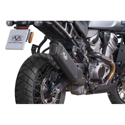 V Performance, Tourance slip-on muffler Pan America. Black