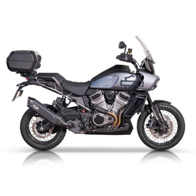 V Performance, Tourance slip-on muffler Pan America. Black